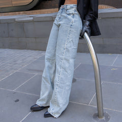 Baggy wide leg jeans