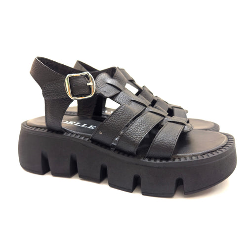 Delilah Black Sandal