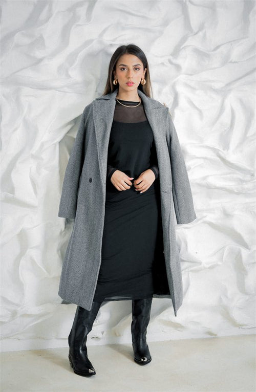 Long Grey Coat