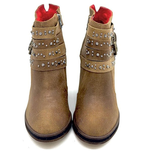 Noruega Brown Boots (7.5cm Heel)