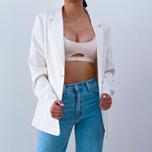 White Blazer